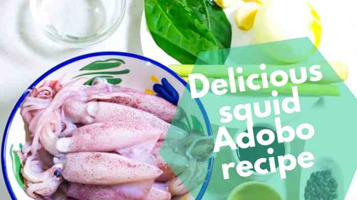 How to cook squid adobo filipino style