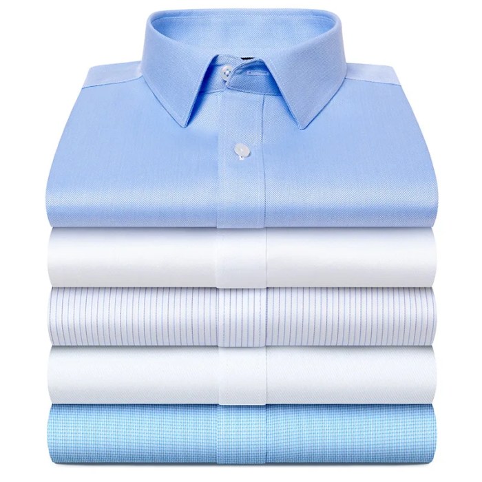 Non iron dress shirts for men