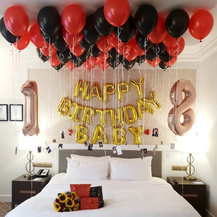 How to decorate birthday party room