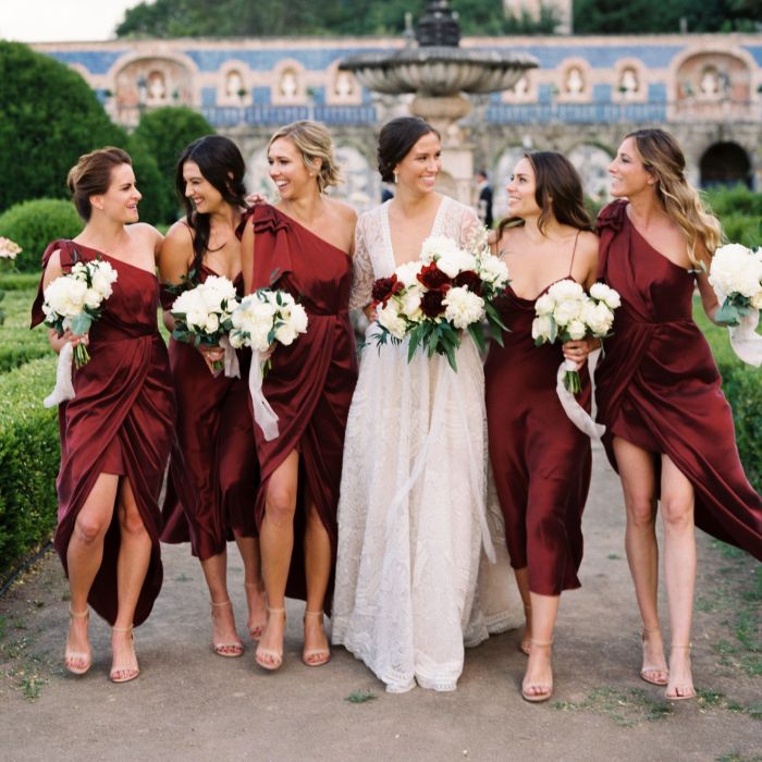 Best color shoes for burgundy dress