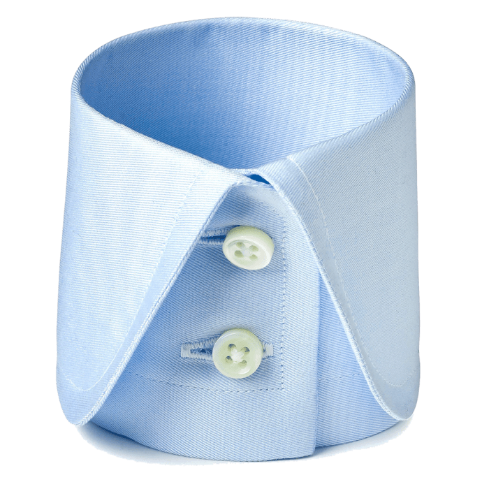 Men's dress shirts with initials on cuff