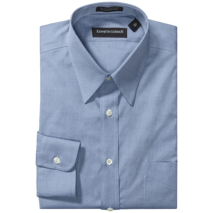 Non iron dress shirts for men