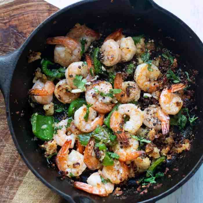 How to cook pepper shrimp trini style