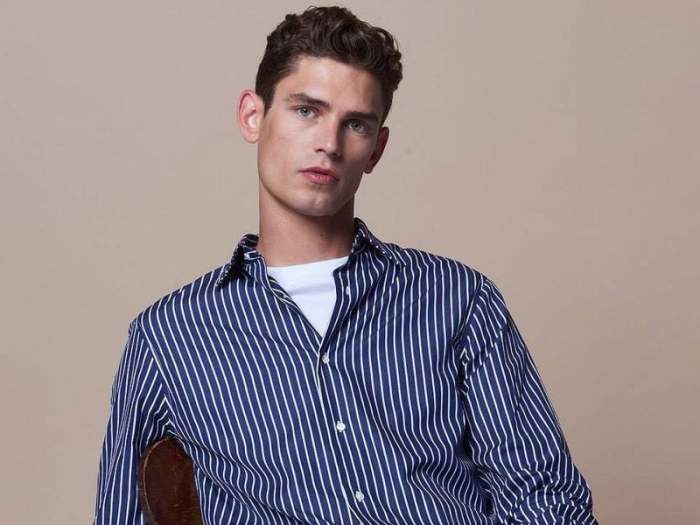 Undershirt neck unbuttoned undershirts mens shouldn collar realmenrealstyle between