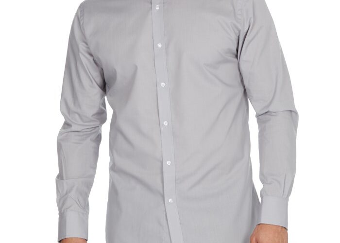 Men Grey Dress Shirt A Stylish and Versatile Wardrobe Essential